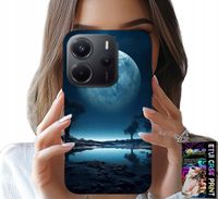 ETUI DO XIAOMI NOTE 14 4G - PEŁNIA KSIĘŻYCA KSIĘŻYC FUTERAŁ + FOLIA