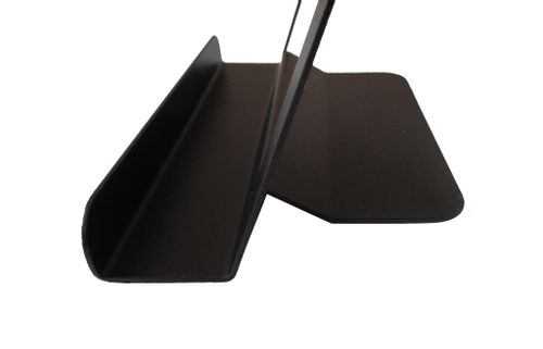 Metalowy stojak loft ekspozytor na winyle książki tablet telefon biały na Arena.pl