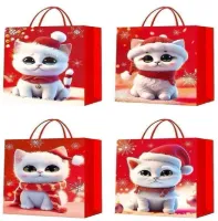 TOREBKA UPOMINKOWA ŚWIĄTECZNA WK 22428 M W&K 26X32X10 CM HIT