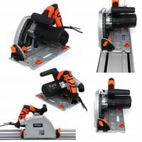 Pilarka zagłębiarka piła tarczowa kraft&dele 1400w KD10195