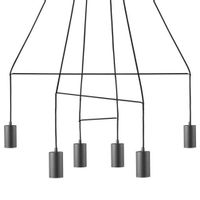 LAMPA wisząca IMBRIA 9677 Nowodvorski OPRAWA zwis kable pająk czarny