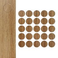 Zaślepki Meblowe Dąb fi14mm Zaślepka Samoprzylepna 25 Sztuk ZM188