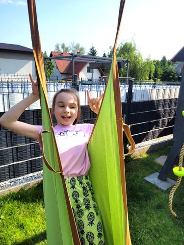 huśtawka kokon Best - jasnozielony na Arena.pl