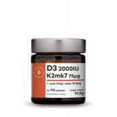 Suplement diety Aura Herbals tabletki 10,8 g 90 szt. D3 2000