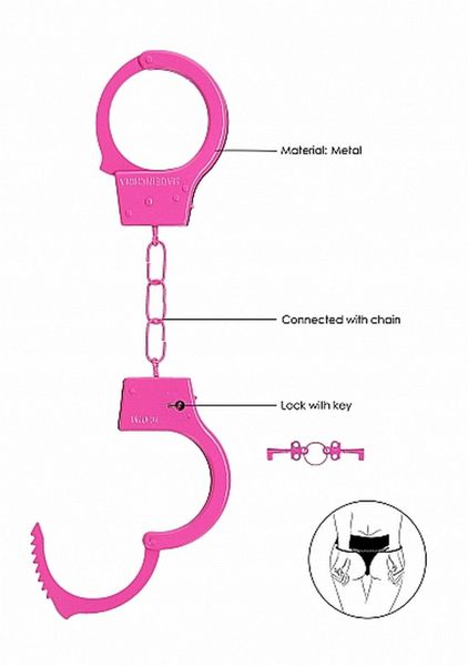 Beginner""S Handcuffs - Pink zdjęcie 6