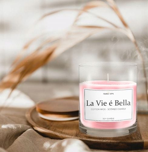 Möller SPA LA VIE EST BELLE SOJOWA NATURAL ŚWIECZKA ZAPACHOWA ZAPACH PERFUM na Arena.pl