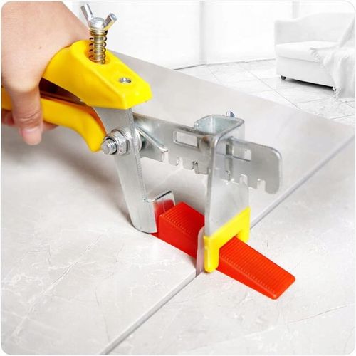 MOCNY ZESTAW SYSTEM POZIOMOWANIA PŁYTEK KLIPSY KLINY SZCZYPCE 2mm na Arena.pl