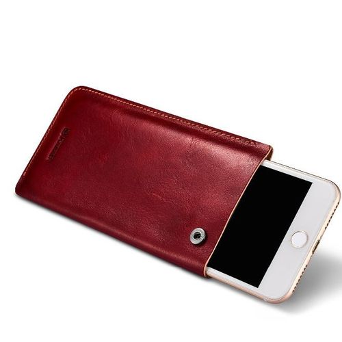 ICARER LEATHER POUCH IPHONE 7/8 (RED) na Arena.pl