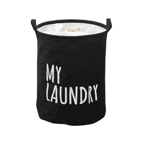 organizer, pojemnik na zabawki, kosz na pranie 40 x 50 cm czarny na Arena.pl