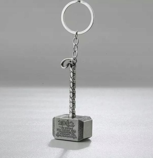 1 2371 Breloczek Młotek Thor 'a Asgard Srebrny Otwieracz zdjęcie 5