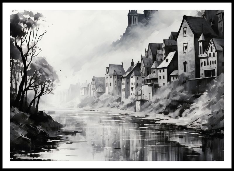 Plakat 84,1x59,4cm Mglisty Refleks zdjęcie 3
