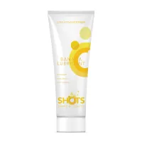 shots lubes banana - żel intymny smakowy na bazie wody 100 ml