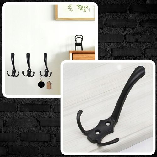 5 x Wieszak Meblowy na Ubrania Ścienny 15 Haczyków na Arena.pl