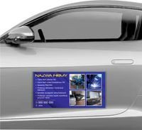 MAGNES NA SAMOCHÓD AUTO MAGNETYCZNA REKLAMA 60X30 cięcie blach cnc