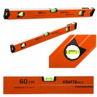 Poziomica Aluminiowa libella Kraft&Dele 60 cm