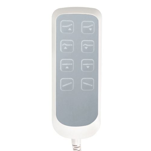 Fotel kosmetyczny elektr. 2240 Eclipse 4 siln. biały na Arena.pl