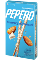 Paluszki Pepero Snowy Almond z migdałami 32g - LOTTE