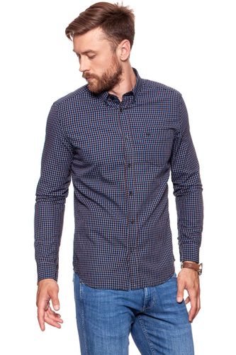 WRANGLER LS 1PKT BUTTON DOWN DEEP WATER W5874NQDF S na Arena.pl