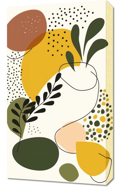 Obraz 40x70cm Botaniczne Impresje zdjęcie 1