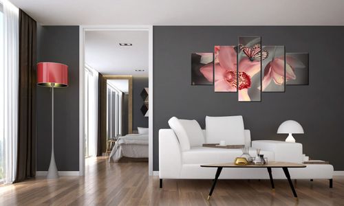 Obraz Drukowany 125X70 Motylek Na Storczyku na Arena.pl