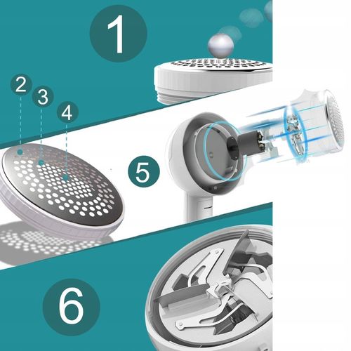 GOLARKA do ubrań swetrów tapicerki DUŻA MOCNA + 2 OSTRZA TNĄCE W ZESTAWIE na Arena.pl