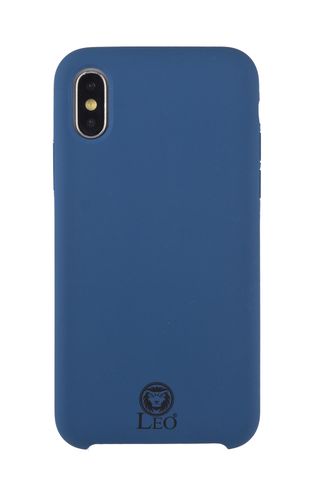 LEO SILIKON - Apple iPhone X / XS - BLUE na Arena.pl