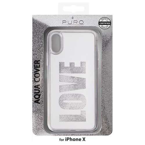 Puro Aqua Love - Etui iPhone X (White) na Arena.pl