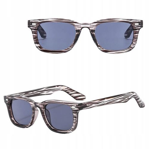 OKULARY PRZECIWSŁONECZNE filtr UV400 zebra damskie męskie +ETUI+ŚCIERKA na Arena.pl