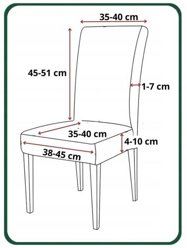 6 SZT POKROWIEC NA KRZESŁO Beż Kaszmirowy WELUR Elastyczny Gruby Pokrowce na Arena.pl