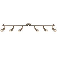 Lampa sufitowa Amalfi 61001 Saxby regulacja kąta światła mosiądz