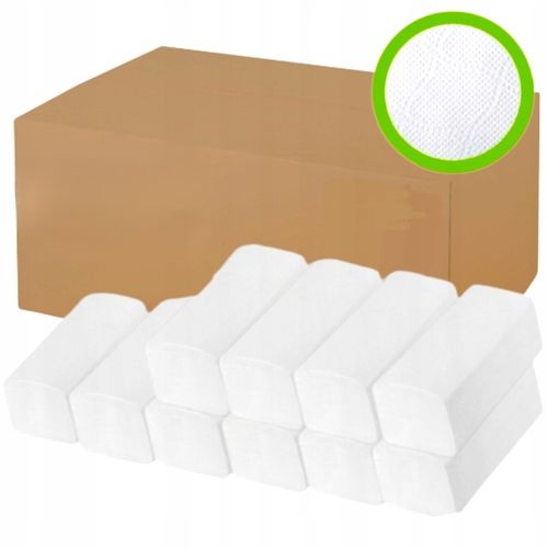 10x Ręcznik Papierowy ZZ do Podajnika Celuloza mocny na Arena.pl