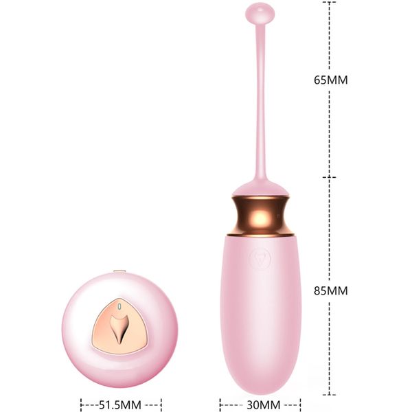 Jajko/Wibr-Vibrating Silicone Love Egg Usb 10 Function / Heating zdjęcie 7