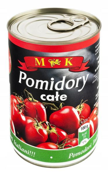 MK 400G POMIDORY CAŁE zdjęcie 1