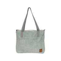 Sztruksowy Plecak Błękitny – Miejski Plecak i Torebka na Ramię