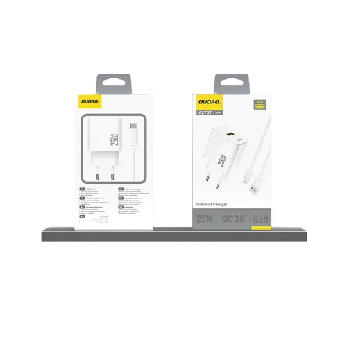 ładowarka sieciowa gan 25w usb-a - biała na Arena.pl