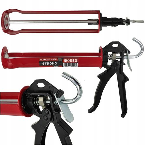 WYCISKACZ do Silikonu Mas w tubie PISTOLET Budowlany na tuby Kleju na Arena.pl