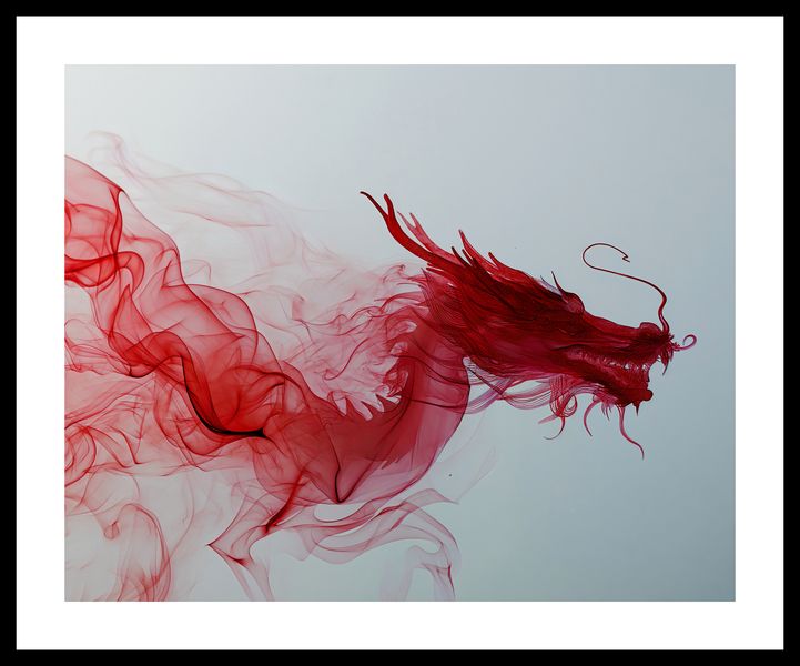 Plakat 50x40cm Smoczy Wzlot zdjęcie 3