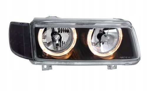 Reflektory lampy przednie VW Passat B4 BLACK RINGI na Arena.pl