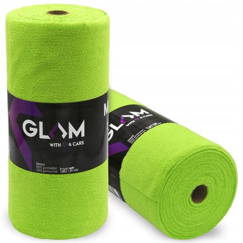 RĘCZNIKI Z MIKROFIBRY W ROLCE 30x30cm SZMATKI ŚCIERKI MIKROFIBRA 50szt. na Arena.pl