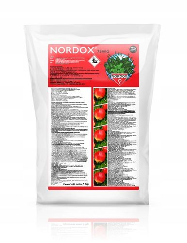 Nordox 75WG MIEDZ 1kg ŚRODEK GRZYBOBÓJCZY choroby grzybowe PARCH MĄCZNIAK na Arena.pl