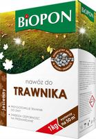 NAWÓZ JESIENNY DO TRAWNIKA GRANULAT PREPARAT BIOPON 1KG TRAWA NA JESIEŃ