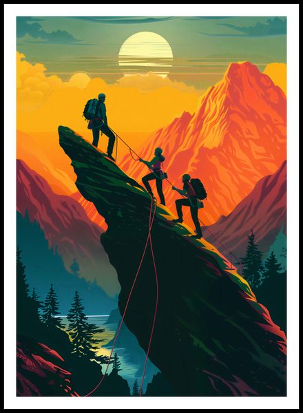 Plakat 67,5x95cm U Szczytu zdjęcie 3