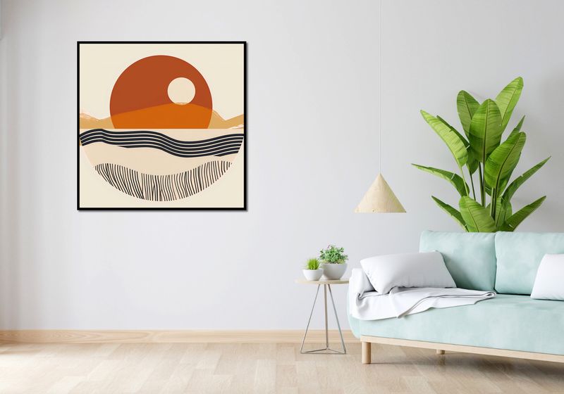 Plakat 100x100cm Pół na Całość zdjęcie 4