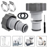 2x ZŁĄCZKA REDUKCJA DO WĘŻY DLA POMP WĘŻE BASENY ADAPTER DO Intex 4000/1500