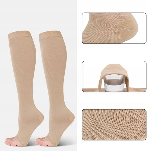 Podkolanówki Przeciwżylakowe uciskowe2 stopień II na żylaki 40-46 2szt na Arena.pl