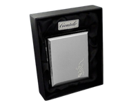 Srebrna Papierośnica z Salamandrą w Opakowaniu Prezentowym Gentelo