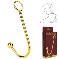Luksusowy Złoty Hak Analny Bdsm Taboom Bondage In Luxury Anal Hook 17186
