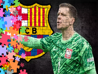 Puzzle tradycyjne - Wojciech Szczęsny - Barca
