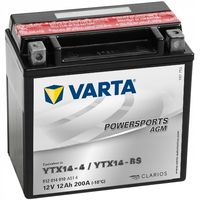 AKUMULATOR MOTOCYKLOWY VARTA YTX14-BS YTX14-4 12V 12AH 200A NOWY MODEL