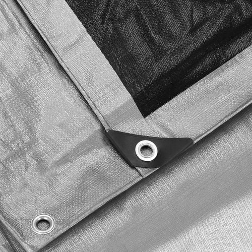 PLANDEKA PLANDEKI 3x5m SZARA WZMACNIANA 260G MOCNE OKRYCIE PŁACHTA na Arena.pl